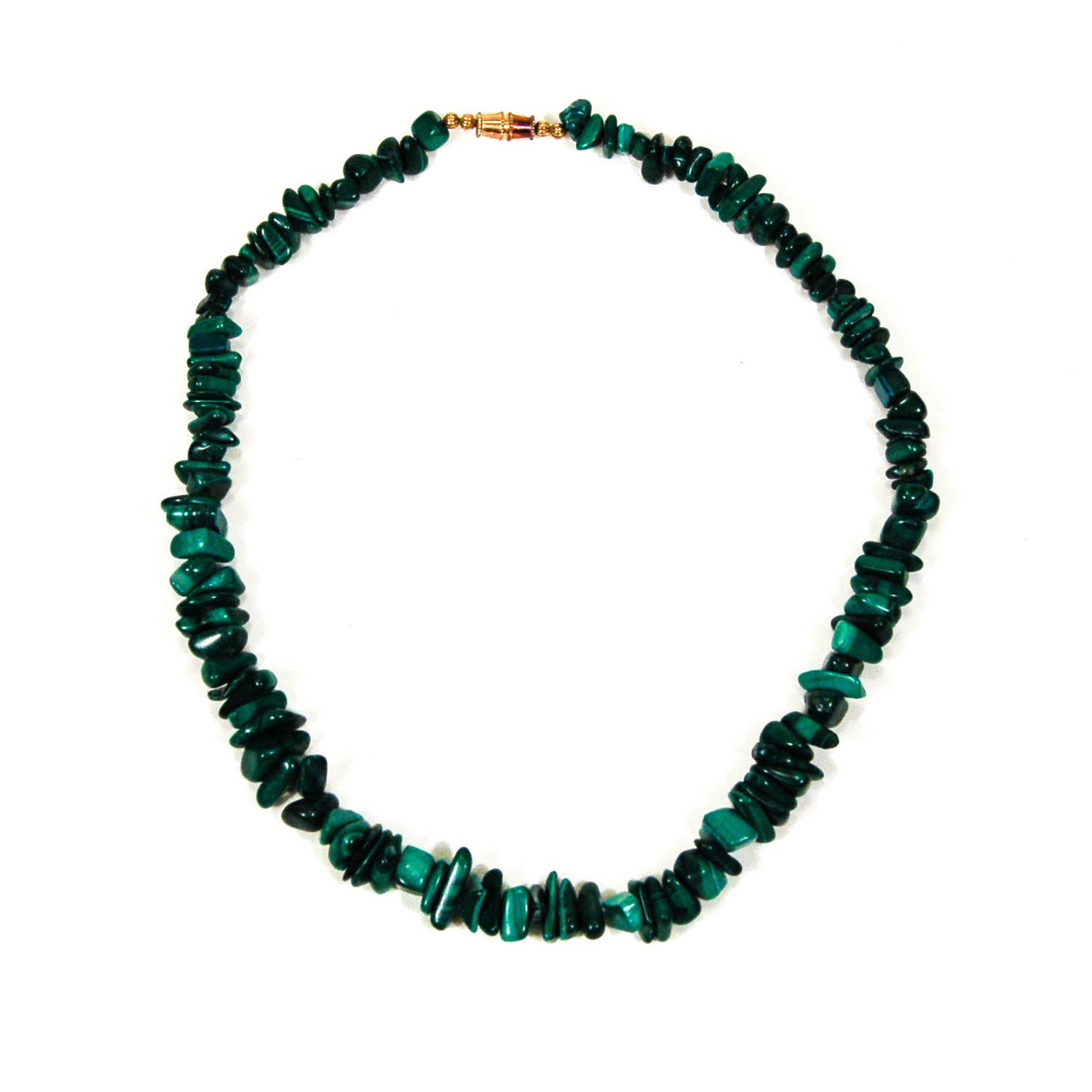 Malchite Necklace by Artisan - Vintage Meet Modern Vintage Jewelry - Chicago, Illinois - #oldhollywoodglamour #vintagemeetmodern #designervintage #jewelrybox #antiquejewelry #vintagejewelry