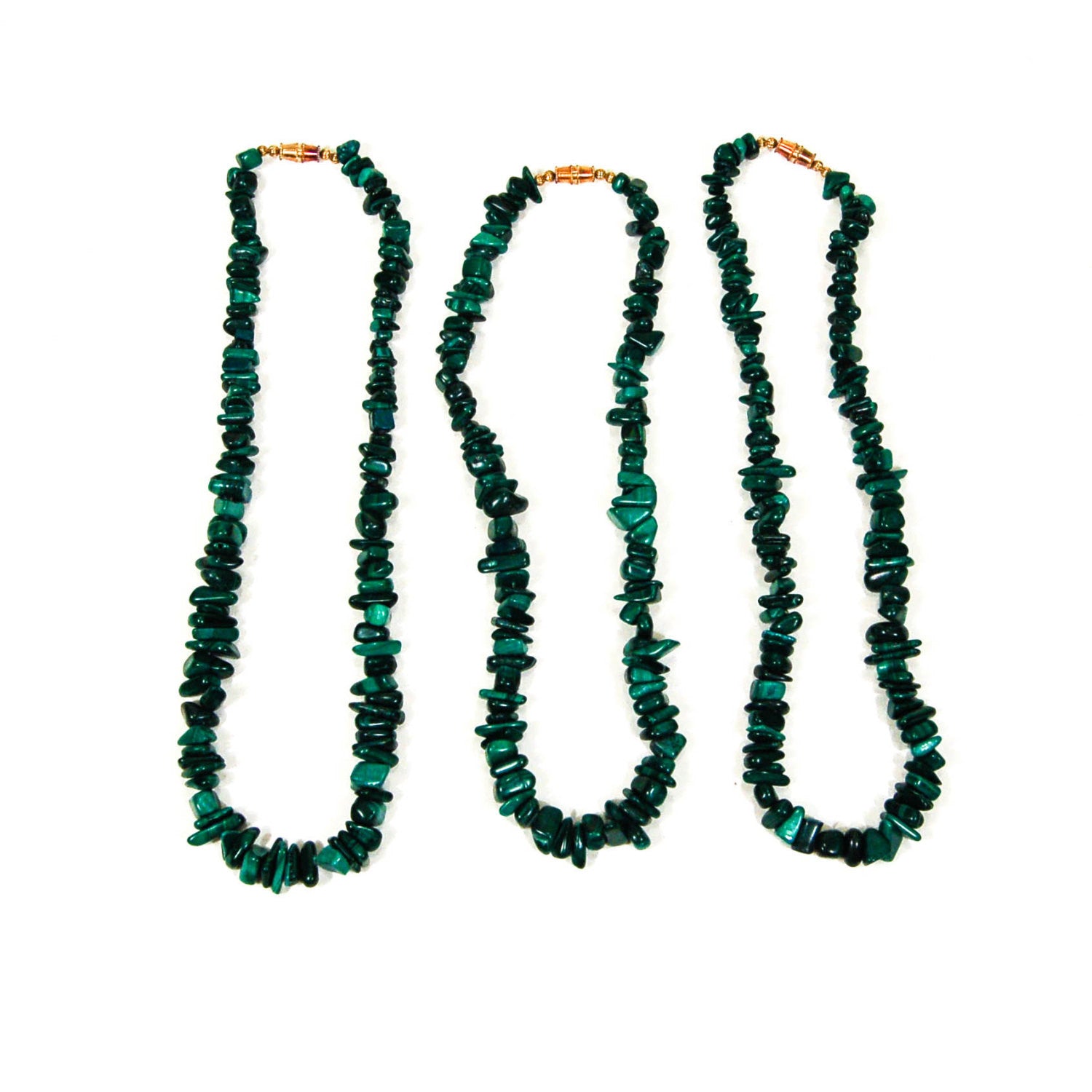 Malchite Necklace by Artisan - Vintage Meet Modern Vintage Jewelry - Chicago, Illinois - #oldhollywoodglamour #vintagemeetmodern #designervintage #jewelrybox #antiquejewelry #vintagejewelry