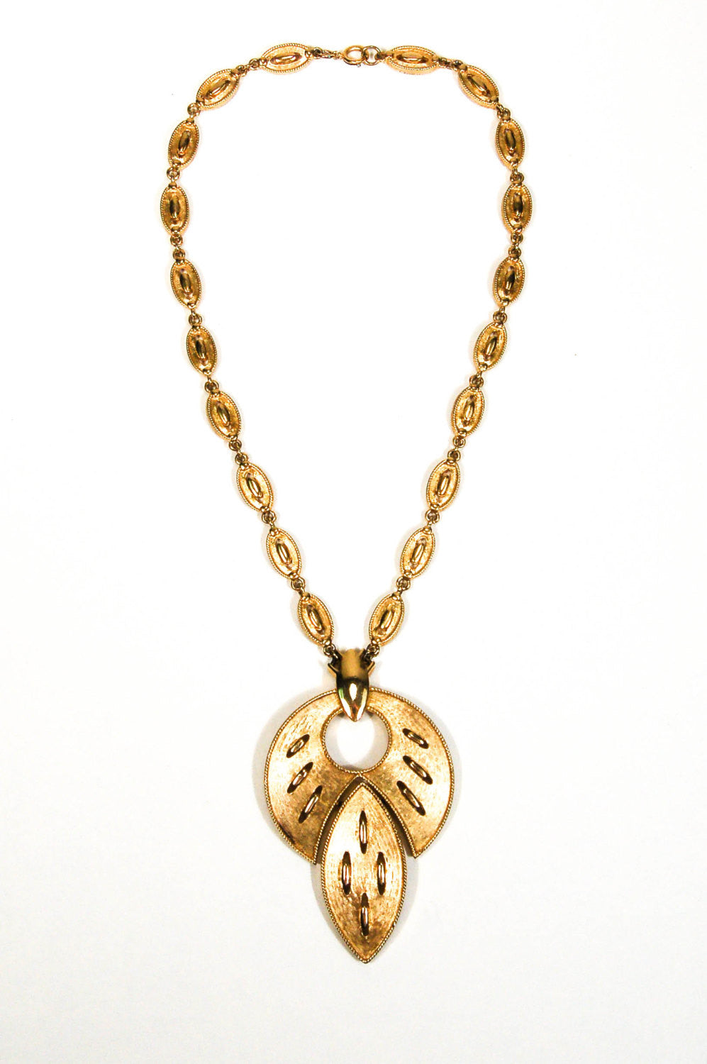 Lotus Leaf Statement Necklace
