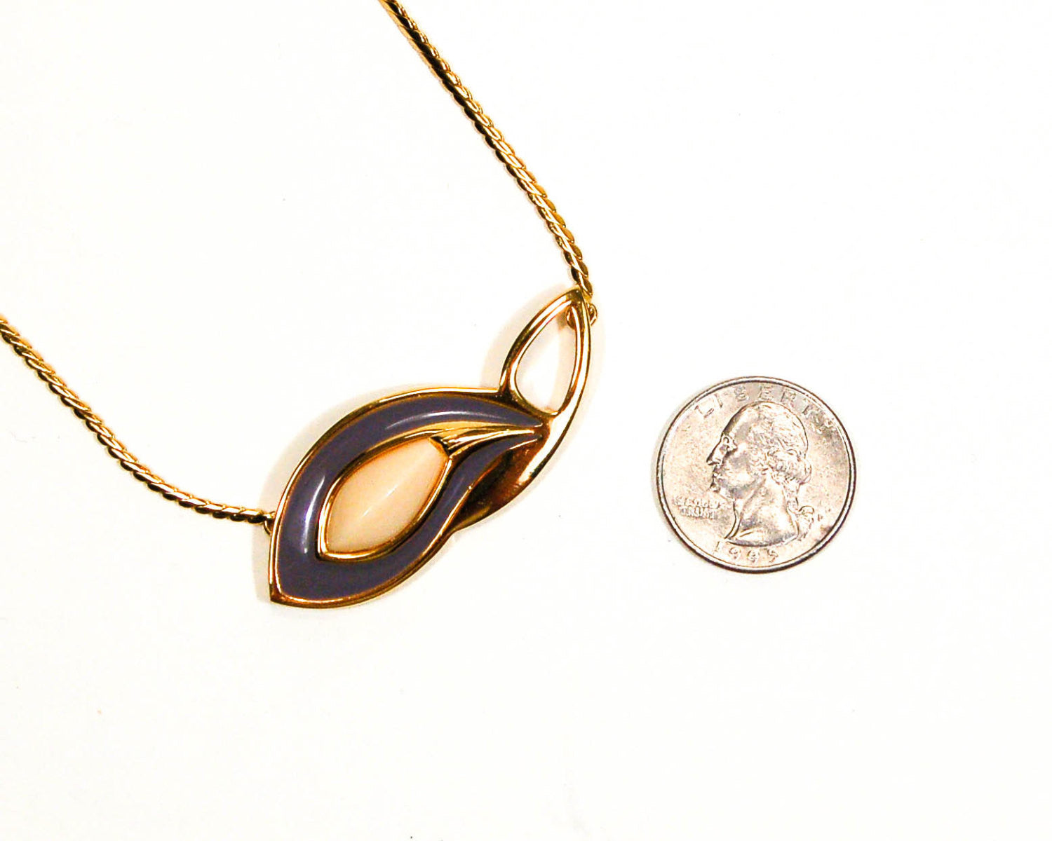 1980's Abstract Necklace by Givenchy by Givenchy - Vintage Meet Modern Vintage Jewelry - Chicago, Illinois - #oldhollywoodglamour #vintagemeetmodern #designervintage #jewelrybox #antiquejewelry #vintagejewelry