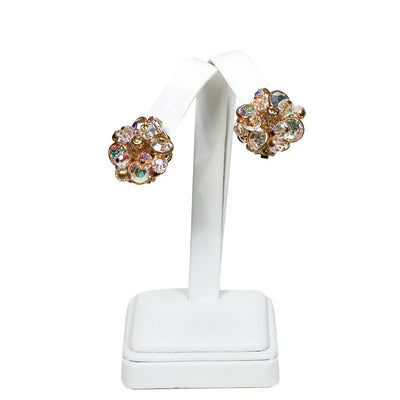 Crystal and Rhinestone Clip On Earrings by Alice Caviness by Alice Caviness - Vintage Meet Modern Vintage Jewelry - Chicago, Illinois - #oldhollywoodglamour #vintagemeetmodern #designervintage #jewelrybox #antiquejewelry #vintagejewelry