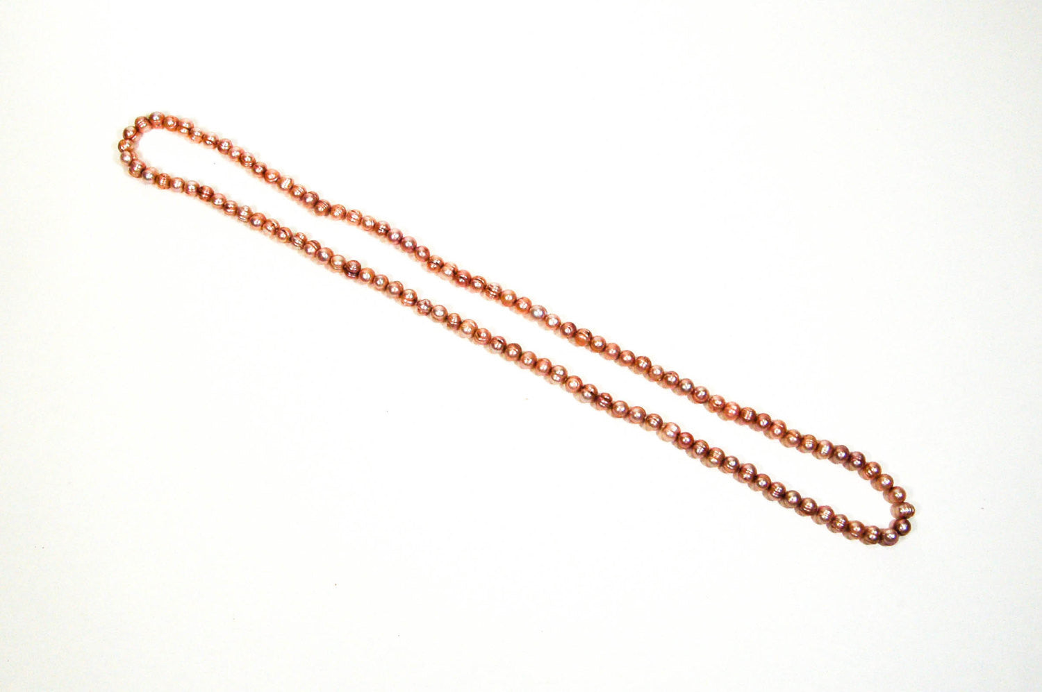 1980's Rose Cultured Freshwater Pearl Necklace by 1980s - Vintage Meet Modern Vintage Jewelry - Chicago, Illinois - #oldhollywoodglamour #vintagemeetmodern #designervintage #jewelrybox #antiquejewelry #vintagejewelry