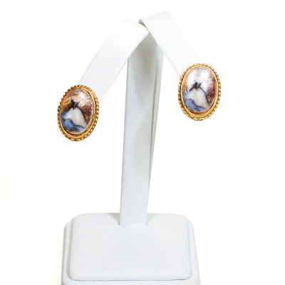 1960's Milk Maid Cameo Earrings by 1960s Vintage - Vintage Meet Modern Vintage Jewelry - Chicago, Illinois - #oldhollywoodglamour #vintagemeetmodern #designervintage #jewelrybox #antiquejewelry #vintagejewelry