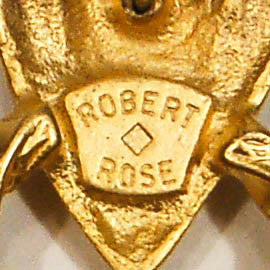 Robert Rose, Etruscan Earrings, Pierced, Dangling, Door Knocker, Marble, Blue Sapphire, Designer Jewelry by Robert Rose - Vintage Meet Modern Vintage Jewelry - Chicago, Illinois - #oldhollywoodglamour #vintagemeetmodern #designervintage #jewelrybox #antiquejewelry #vintagejewelry