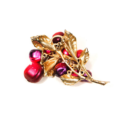 1960's Pink Berries Brooch by Art Mode Jewelers by Art Mode - Vintage Meet Modern Vintage Jewelry - Chicago, Illinois - #oldhollywoodglamour #vintagemeetmodern #designervintage #jewelrybox #antiquejewelry #vintagejewelry