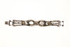 1960s Iris Glass Rhinestone Bracelet by 1960s Vintage - Vintage Meet Modern Vintage Jewelry - Chicago, Illinois - #oldhollywoodglamour #vintagemeetmodern #designervintage #jewelrybox #antiquejewelry #vintagejewelry