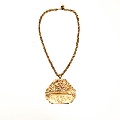 Asian Garden Statement Necklace by KJL by KJL - Vintage Meet Modern Vintage Jewelry - Chicago, Illinois - #oldhollywoodglamour #vintagemeetmodern #designervintage #jewelrybox #antiquejewelry #vintagejewelry