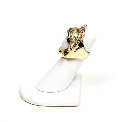 1970's Thai Princess Cocktail Ring by 1970's - Vintage Meet Modern Vintage Jewelry - Chicago, Illinois - #oldhollywoodglamour #vintagemeetmodern #designervintage #jewelrybox #antiquejewelry #vintagejewelry