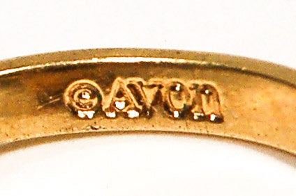 1980's Smokey Topaz Crystal Ring by Avon by Avon - Vintage Meet Modern Vintage Jewelry - Chicago, Illinois - #oldhollywoodglamour #vintagemeetmodern #designervintage #jewelrybox #antiquejewelry #vintagejewelry