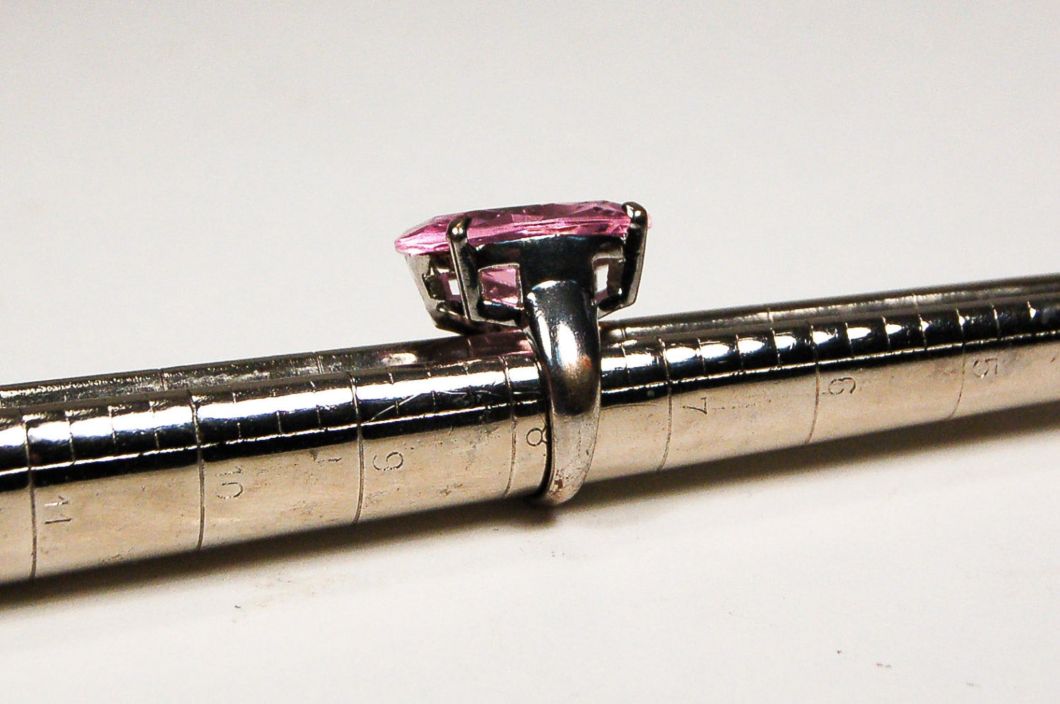 Pink Crystal Statement Ring by Unsigned Beauty - Vintage Meet Modern Vintage Jewelry - Chicago, Illinois - #oldhollywoodglamour #vintagemeetmodern #designervintage #jewelrybox #antiquejewelry #vintagejewelry