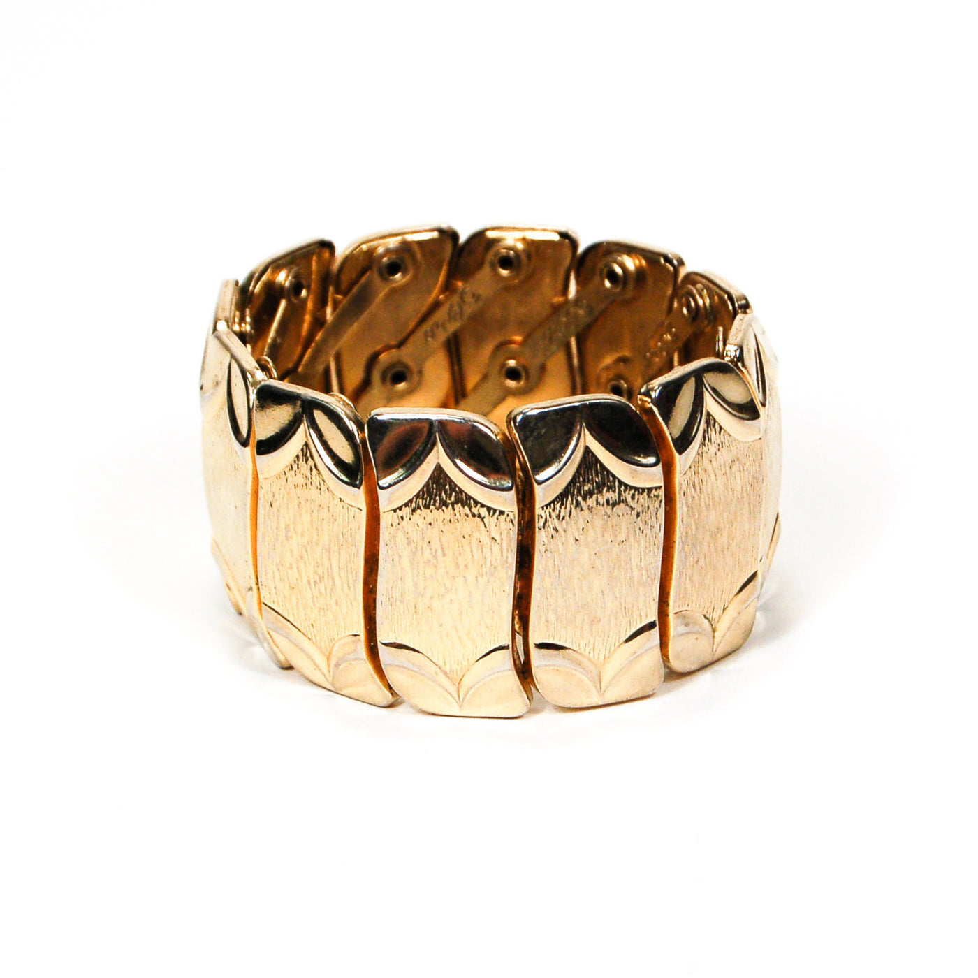 Gold Tone Expansion Bracelet by Coro