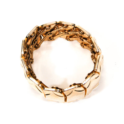 Gold Tone Expansion Bracelet by Coro by Coro - Vintage Meet Modern Vintage Jewelry - Chicago, Illinois - #oldhollywoodglamour #vintagemeetmodern #designervintage #jewelrybox #antiquejewelry #vintagejewelry