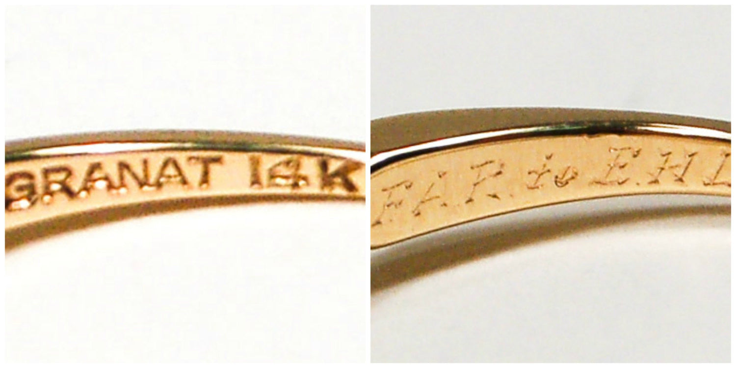 Diamond Engagement Ring set in 14kt Yellow Gold by Granat Brothers by Granat Brothers - Vintage Meet Modern Vintage Jewelry - Chicago, Illinois - #oldhollywoodglamour #vintagemeetmodern #designervintage #jewelrybox #antiquejewelry #vintagejewelry