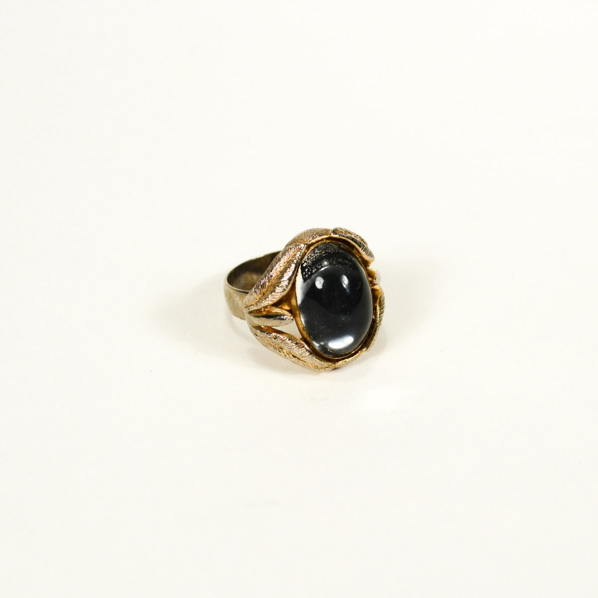 Pale Grey Blue Moonstone Ring