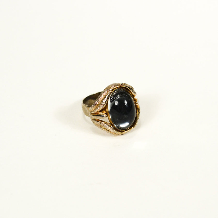 Pale Grey Blue Moonstone Ring by Unsigned Beauty - Vintage Meet Modern Vintage Jewelry - Chicago, Illinois - #oldhollywoodglamour #vintagemeetmodern #designervintage #jewelrybox #antiquejewelry #vintagejewelry