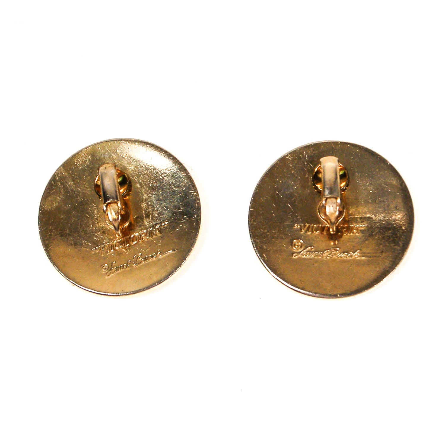 Laurel Burch "Victoria" Earrings by Laurel Burch - Vintage Meet Modern Vintage Jewelry - Chicago, Illinois - #oldhollywoodglamour #vintagemeetmodern #designervintage #jewelrybox #antiquejewelry #vintagejewelry