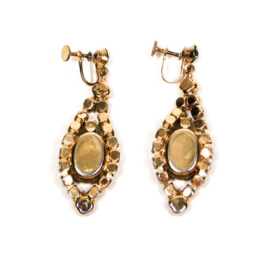 Old Hollywood Glam Green Rhinestone Chandelier Earrings by Unsigned Beauty - Vintage Meet Modern Vintage Jewelry - Chicago, Illinois - #oldhollywoodglamour #vintagemeetmodern #designervintage #jewelrybox #antiquejewelry #vintagejewelry