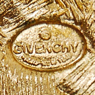Givenchy  Couture Bold Gold Statement Earrings by Givenchy - Vintage Meet Modern Vintage Jewelry - Chicago, Illinois - #oldhollywoodglamour #vintagemeetmodern #designervintage #jewelrybox #antiquejewelry #vintagejewelry