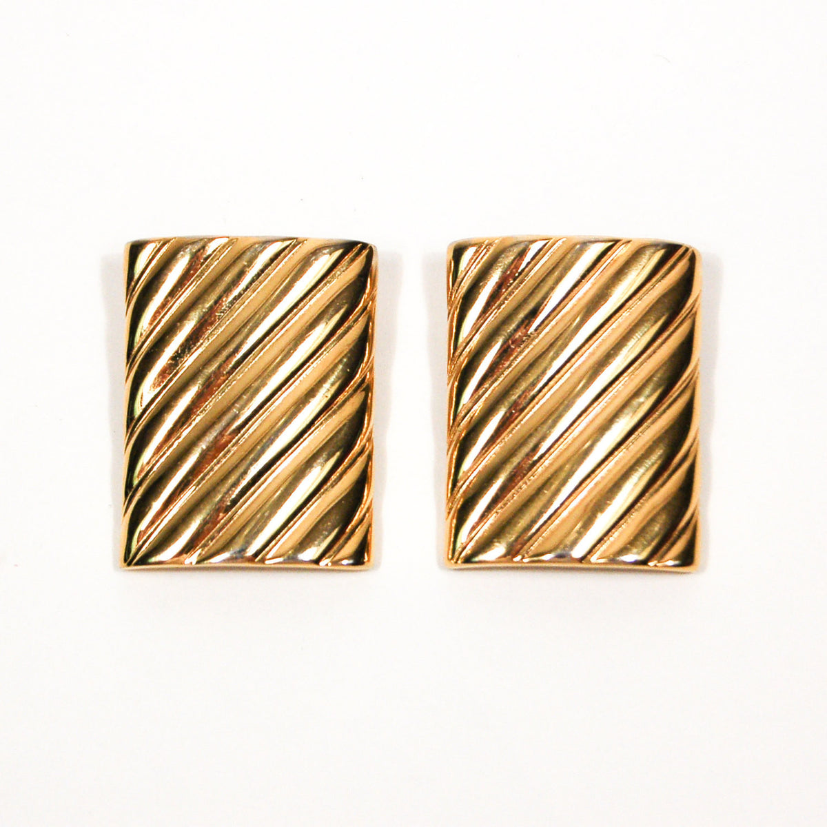 Givenchy  Couture Bold Gold Statement Earrings