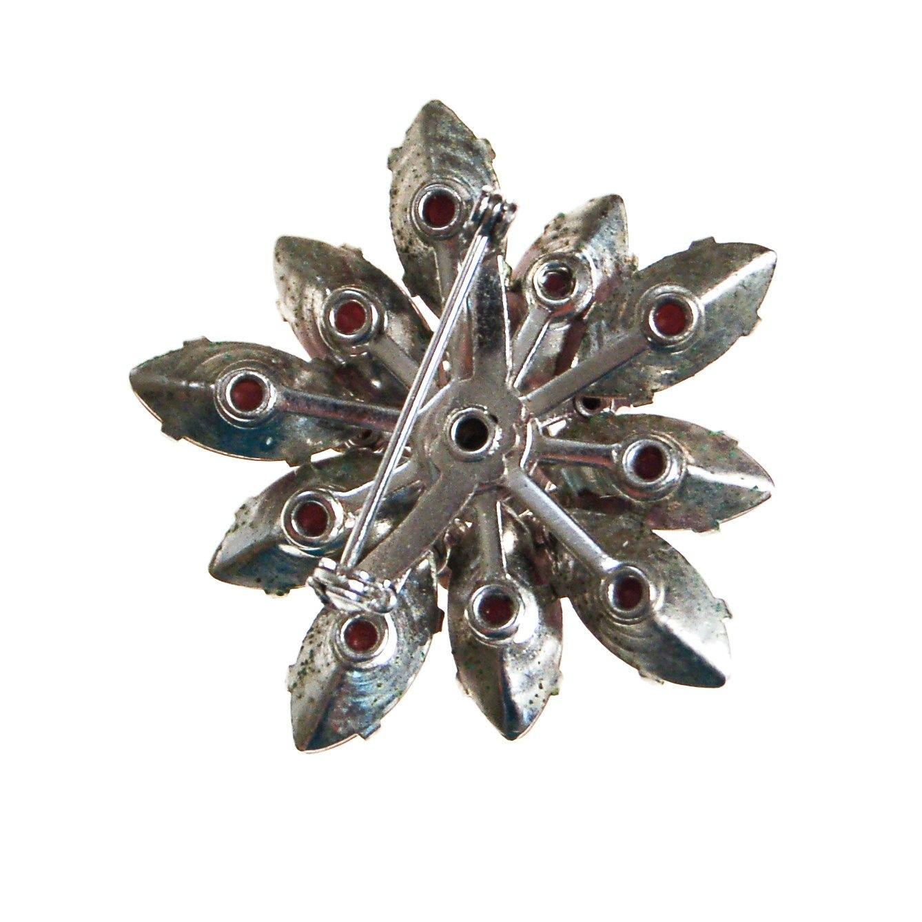 Purple Moonglow Rhinestone Brooch by 1960s - Vintage Meet Modern Vintage Jewelry - Chicago, Illinois - #oldhollywoodglamour #vintagemeetmodern #designervintage #jewelrybox #antiquejewelry #vintagejewelry