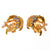Elizabeth Taylor Sea Shimmer Jumping Koi Fish Earrings