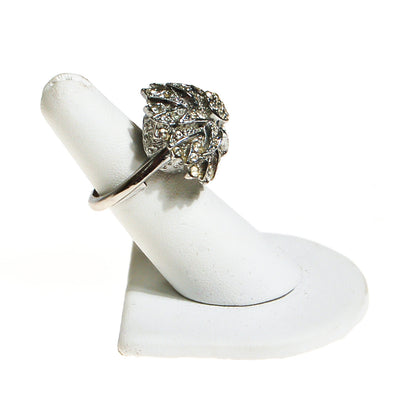 Starburst Rhinestone Statement Cocktail Ring by Unsigned Beauty - Vintage Meet Modern Vintage Jewelry - Chicago, Illinois - #oldhollywoodglamour #vintagemeetmodern #designervintage #jewelrybox #antiquejewelry #vintagejewelry
