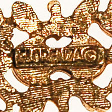 Gold Filigree Link Bracelet by Florenza by Florenza - Vintage Meet Modern Vintage Jewelry - Chicago, Illinois - #oldhollywoodglamour #vintagemeetmodern #designervintage #jewelrybox #antiquejewelry #vintagejewelry