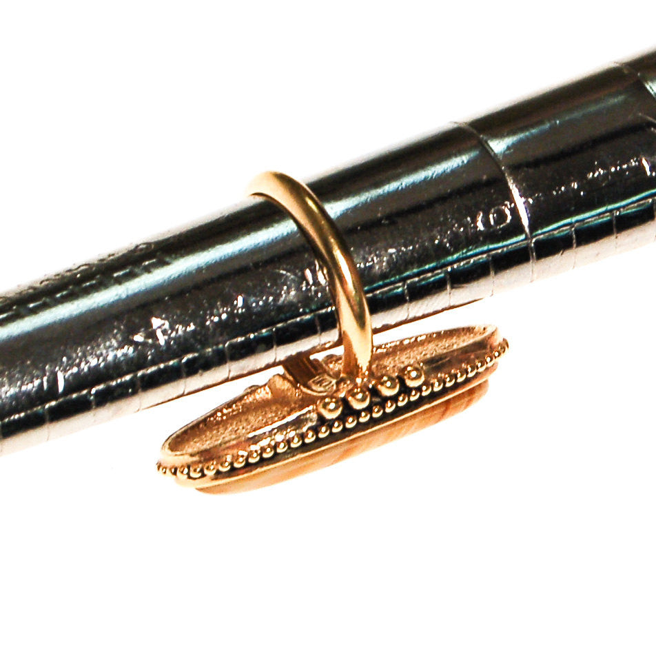 Natural Earth Tone Agate Statement Ring by Avon - Vintage Meet Modern Vintage Jewelry - Chicago, Illinois - #oldhollywoodglamour #vintagemeetmodern #designervintage #jewelrybox #antiquejewelry #vintagejewelry