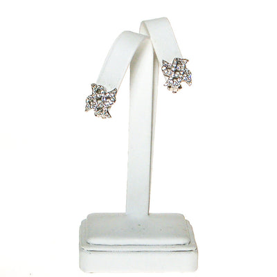 Swarovski Rhinestone X Earrings by Swarovski - Vintage Meet Modern Vintage Jewelry - Chicago, Illinois - #oldhollywoodglamour #vintagemeetmodern #designervintage #jewelrybox #antiquejewelry #vintagejewelry