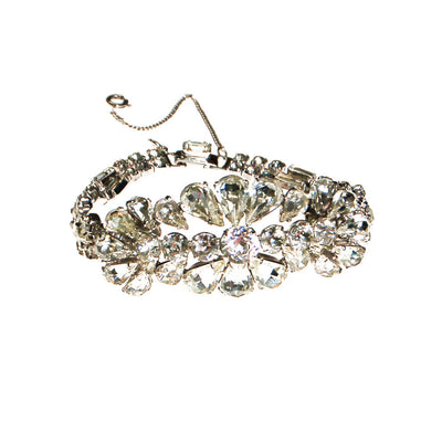 Old Hollywood Glam Sparkling Rhinestone bracelet by Denbe by Denbe - Vintage Meet Modern Vintage Jewelry - Chicago, Illinois - #oldhollywoodglamour #vintagemeetmodern #designervintage #jewelrybox #antiquejewelry #vintagejewelry
