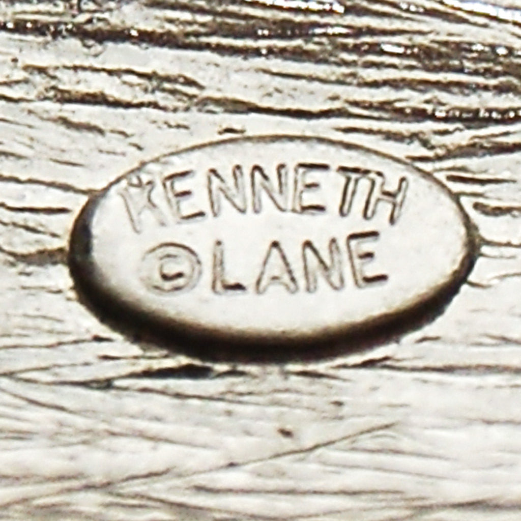 Kenneth Lane Art Deco Black Enamel and Rhinestone Bracelet by Kenneth Lane - Vintage Meet Modern Vintage Jewelry - Chicago, Illinois - #oldhollywoodglamour #vintagemeetmodern #designervintage #jewelrybox #antiquejewelry #vintagejewelry