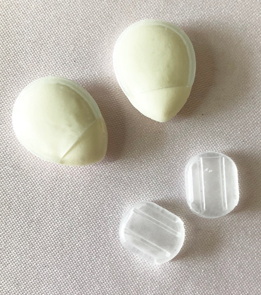 Clip Earring Comfort Cushions by Vintage Meet Modern - Vintage Meet Modern Vintage Jewelry - Chicago, Illinois - #oldhollywoodglamour #vintagemeetmodern #designervintage #jewelrybox #antiquejewelry #vintagejewelry