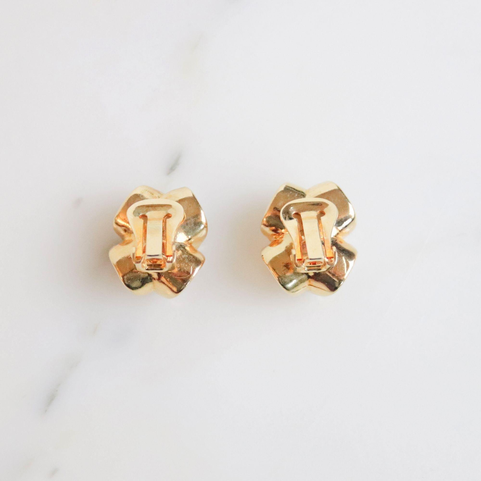 Vintage Ametrine Caged Crystal Earrings by Unsigned Beauty - Vintage Meet Modern Vintage Jewelry - Chicago, Illinois - #oldhollywoodglamour #vintagemeetmodern #designervintage #jewelrybox #antiquejewelry #vintagejewelry