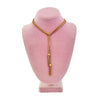 Vintage Gold Tassel Chain Lariat by Unsigned Beauty - Vintage Meet Modern Vintage Jewelry - Chicago, Illinois - #oldhollywoodglamour #vintagemeetmodern #designervintage #jewelrybox #antiquejewelry #vintagejewelry