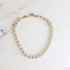 Vintage Monet White Lace Bead Necklace by Monet - Vintage Meet Modern Vintage Jewelry - Chicago, Illinois - #oldhollywoodglamour #vintagemeetmodern #designervintage #jewelrybox #antiquejewelry #vintagejewelry
