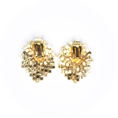 Vintage Aurora Borealis Cha Cha Waterfall Earrings by Unsigned Beauty - Vintage Meet Modern Vintage Jewelry - Chicago, Illinois - #oldhollywoodglamour #vintagemeetmodern #designervintage #jewelrybox #antiquejewelry #vintagejewelry