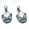 Vintage Sarah Coventry Blue and Diamante Rhinestone Butterfly Earrings by Vintage Meet Modern - Vintage Meet Modern Vintage Jewelry - Chicago, Illinois - #oldhollywoodglamour #vintagemeetmodern #designervintage #jewelrybox #antiquejewelry #vintagejewelry