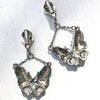 Vintage Sarah Coventry Blue and Diamante Rhinestone Butterfly Earrings by Vintage Meet Modern - Vintage Meet Modern Vintage Jewelry - Chicago, Illinois - #oldhollywoodglamour #vintagemeetmodern #designervintage #jewelrybox #antiquejewelry #vintagejewelry