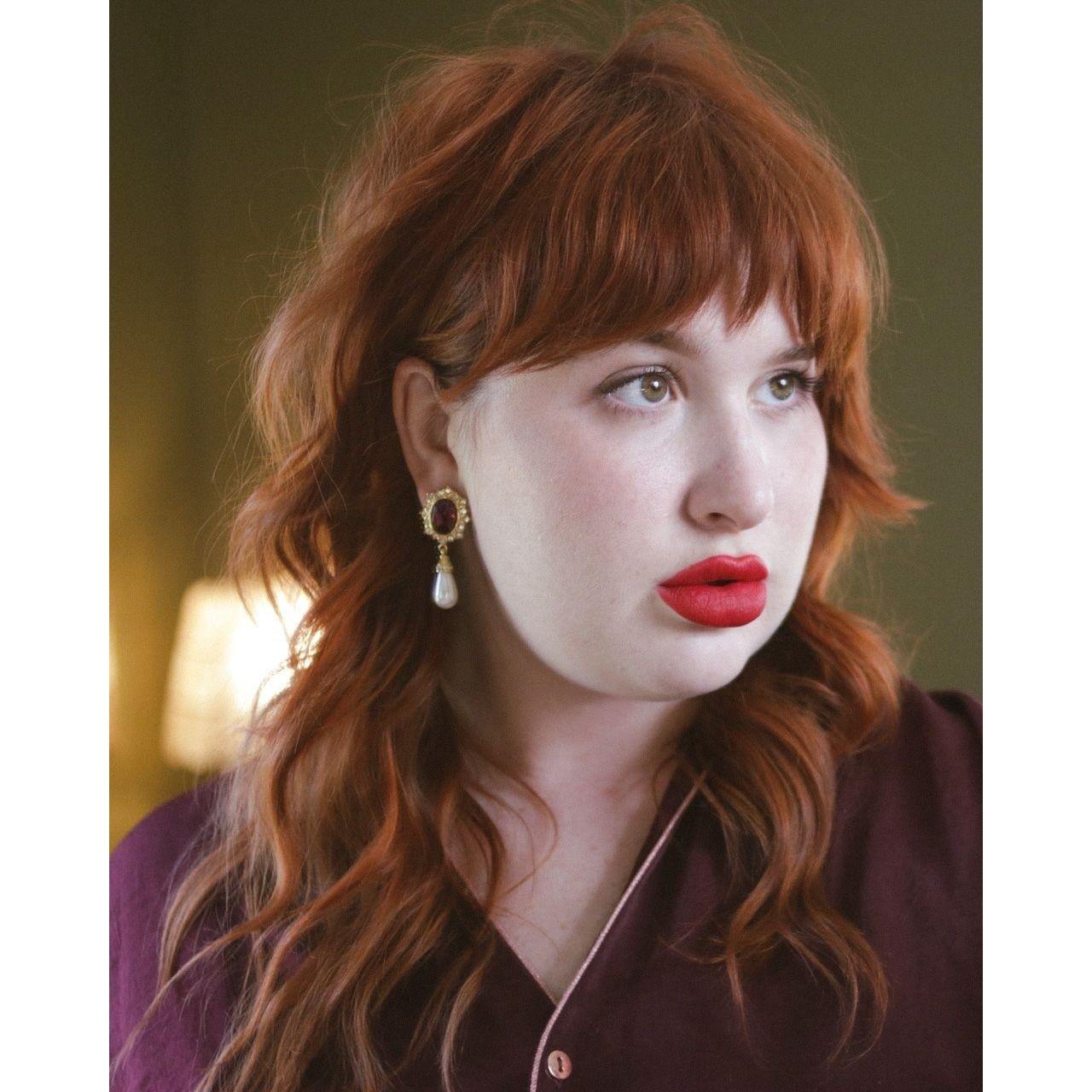 Vintage Amethyst Rhinestone and Pearl Drop Earrings by Unsigned Beauty - Vintage Meet Modern Vintage Jewelry - Chicago, Illinois - #oldhollywoodglamour #vintagemeetmodern #designervintage #jewelrybox #antiquejewelry #vintagejewelry