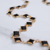 Vintage Swarovski Square Bezel Set Crystal Necklace by Swawovski - Vintage Meet Modern Vintage Jewelry - Chicago, Illinois - #oldhollywoodglamour #vintagemeetmodern #designervintage #jewelrybox #antiquejewelry #vintagejewelry