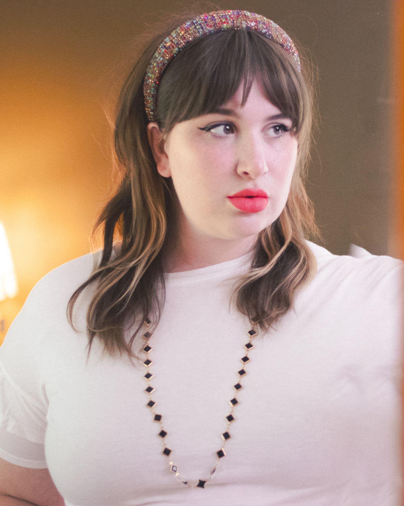 Vintage Swarovski Square Bezel Set Crystal Necklace by Swawovski - Vintage Meet Modern Vintage Jewelry - Chicago, Illinois - #oldhollywoodglamour #vintagemeetmodern #designervintage #jewelrybox #antiquejewelry #vintagejewelry