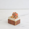 Vintage Coral and Pearl Bead Statement Ring by Unsigned Beauty - Vintage Meet Modern Vintage Jewelry - Chicago, Illinois - #oldhollywoodglamour #vintagemeetmodern #designervintage #jewelrybox #antiquejewelry #vintagejewelry