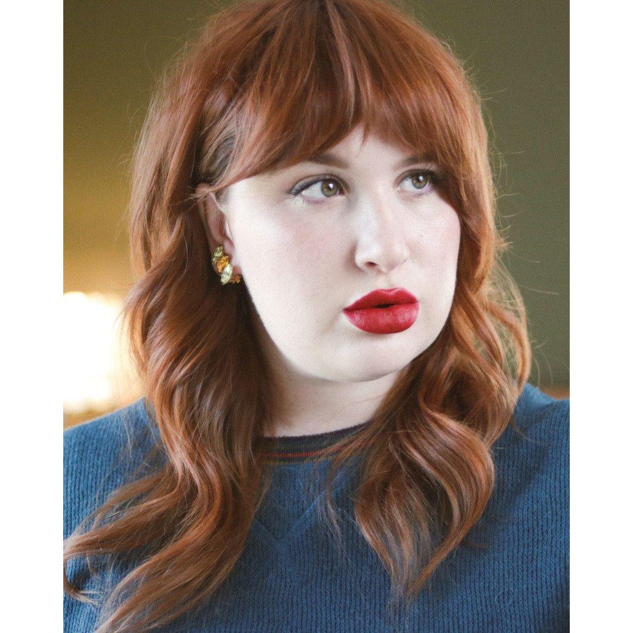 Vintage Yellow and Amber Rhinestone Earrings by Unsigned Beauty - Vintage Meet Modern Vintage Jewelry - Chicago, Illinois - #oldhollywoodglamour #vintagemeetmodern #designervintage #jewelrybox #antiquejewelry #vintagejewelry