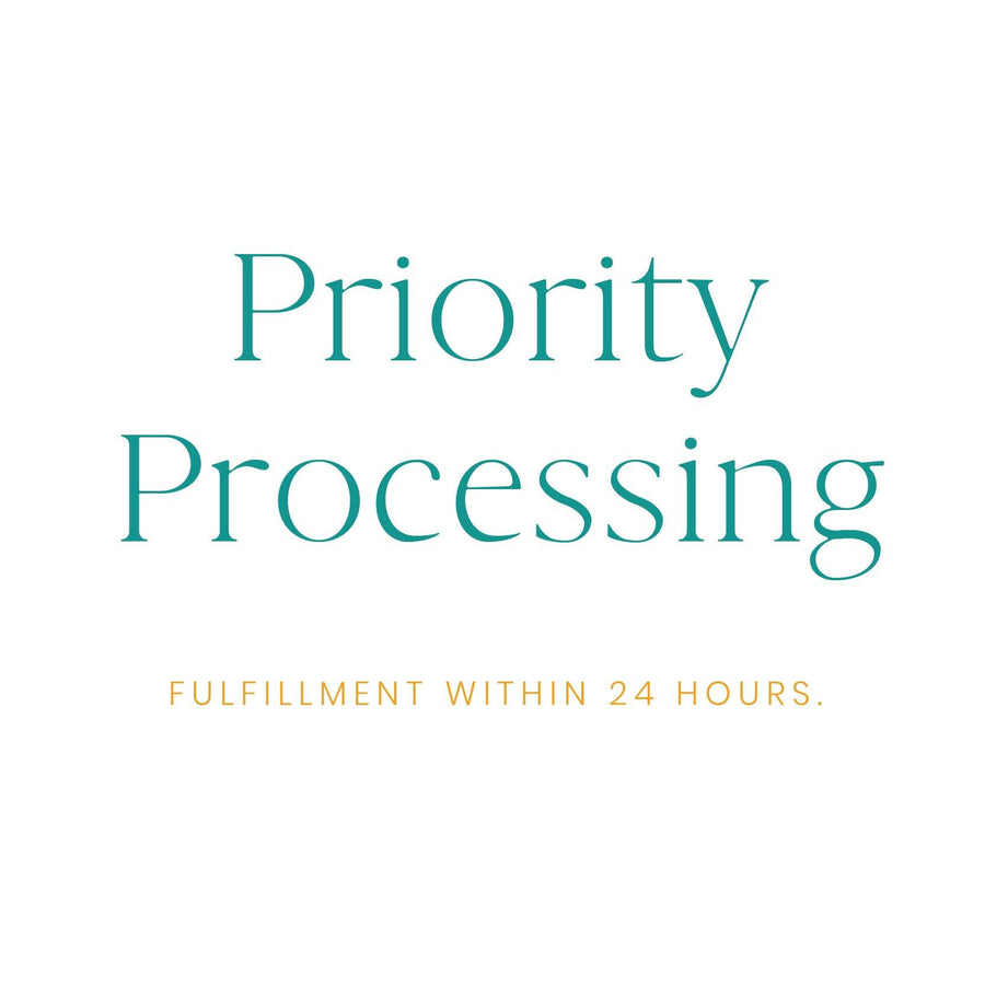 Priority Processing by Vintage Meet Modern - Vintage Meet Modern Vintage Jewelry - Chicago, Illinois - #oldhollywoodglamour #vintagemeetmodern #designervintage #jewelrybox #antiquejewelry #vintagejewelry