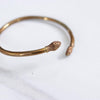 Vintage Whiting and Davis Snake Head Bracelet by Whiting and Davis - Vintage Meet Modern Vintage Jewelry - Chicago, Illinois - #oldhollywoodglamour #vintagemeetmodern #designervintage #jewelrybox #antiquejewelry #vintagejewelry