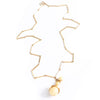 Vintage Cream Lucite Acorn Necklace by Unsigned Beauty - Vintage Meet Modern Vintage Jewelry - Chicago, Illinois - #oldhollywoodglamour #vintagemeetmodern #designervintage #jewelrybox #antiquejewelry #vintagejewelry