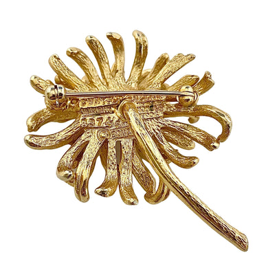 Vintage Boucher Aster Flower and Pearl Brooch by Boucher - Vintage Meet Modern Vintage Jewelry - Chicago, Illinois - #oldhollywoodglamour #vintagemeetmodern #designervintage #jewelrybox #antiquejewelry #vintagejewelry