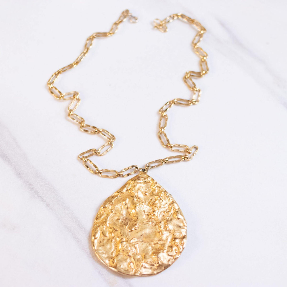 Vintage Napier Lave Modernist Statement Necklace