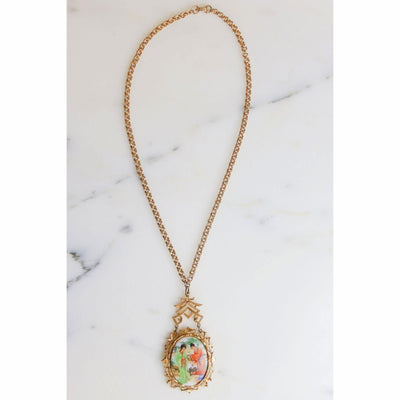 Vintage ART Mode Keisha Statement Necklace by Art Mode - Vintage Meet Modern Vintage Jewelry - Chicago, Illinois - #oldhollywoodglamour #vintagemeetmodern #designervintage #jewelrybox #antiquejewelry #vintagejewelry
