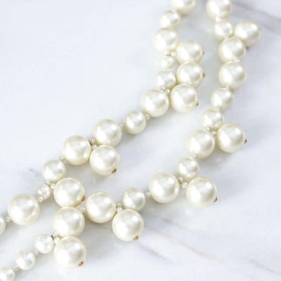 Vintage Kenneth Jay Lane Couture Chunky Pearl Statement Necklace by Vintage Kenneth Jay Lane Couture Large Multi Strand Pearl Statement Necklace - Vintage Meet Modern Vintage Jewelry - Chicago, Illinois - #oldhollywoodglamour #vintagemeetmodern #designervintage #jewelrybox #antiquejewelry #vintagejewelry